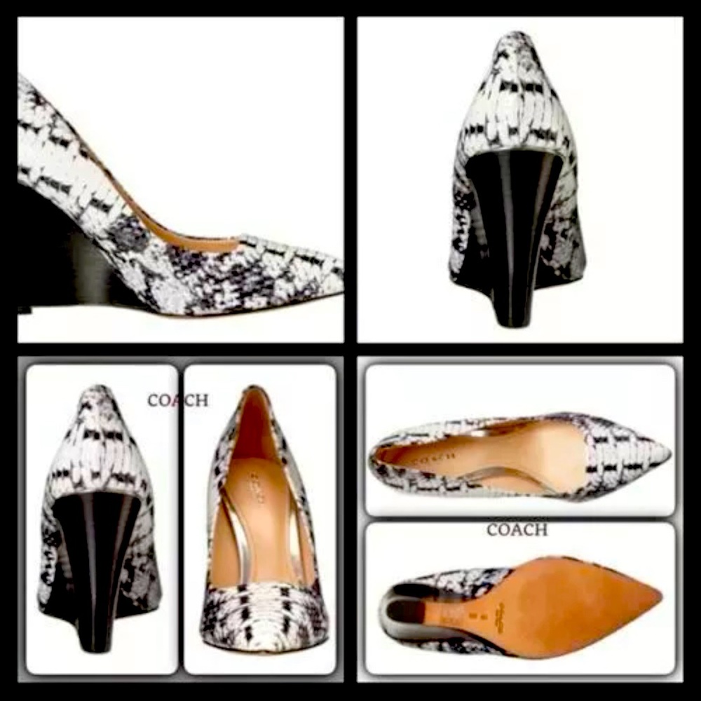 Orchard Snake Print Wedges Women’s Size 6